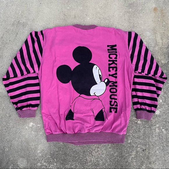 Vintage Disney Mickey Ringer Long Sleeve - Picture 5 of 7